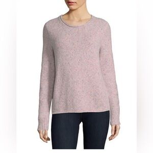 Rag & bone Speckled Pink Crew Neck Sweater